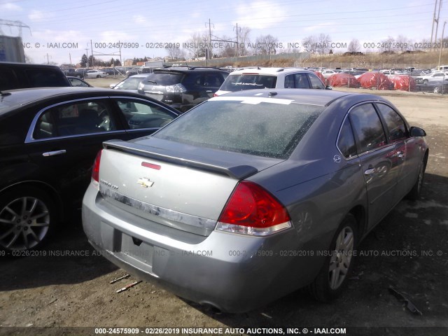 2G1WU58R879215391 - 2007 CHEVROLET IMPALA LTZ GRAY photo 4