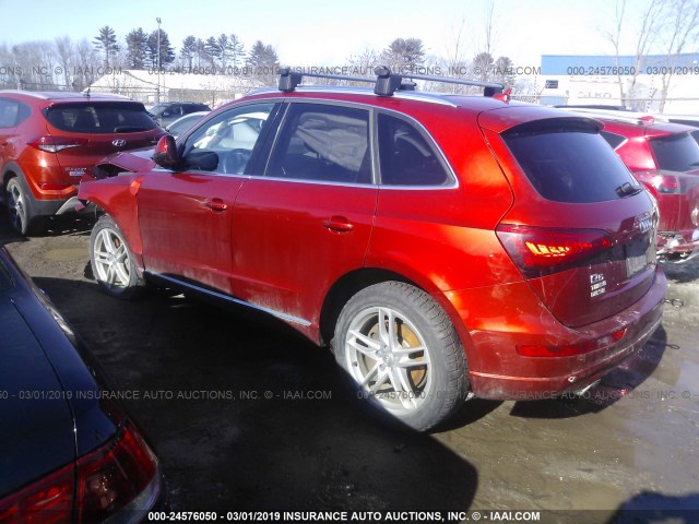 WA1CMAFP7EA024058 - 2014 AUDI Q5 TDI/PREMIUM PLUS MAROON photo 3