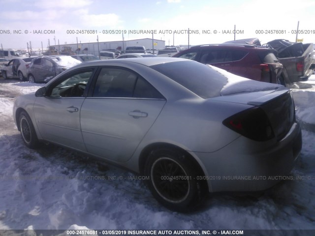 1G2ZF55B664211108 - 2006 PONTIAC G6 SE SILVER photo 3