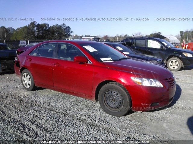 4T1BE46K69U408692 - 2009 TOYOTA CAMRY SE/LE/XLE RED photo 1