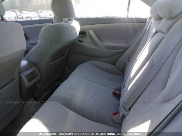 4T1BE46K69U408692 - 2009 TOYOTA CAMRY SE/LE/XLE RED photo 8