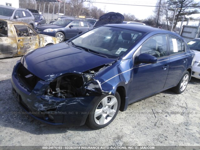 3N1AB61E28L735298 - 2008 NISSAN SENTRA 2.0/2.0S/2.0SL BLUE photo 2