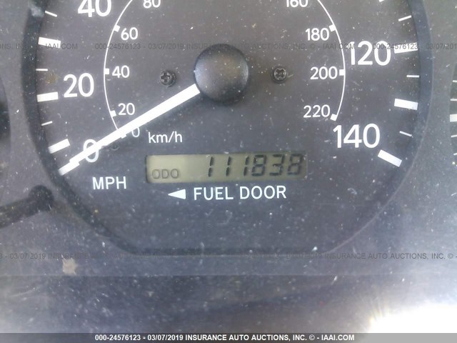 4T1BG22K81U817155 - 2001 TOYOTA CAMRY CE/LE/XLE 蓝色 照片 7