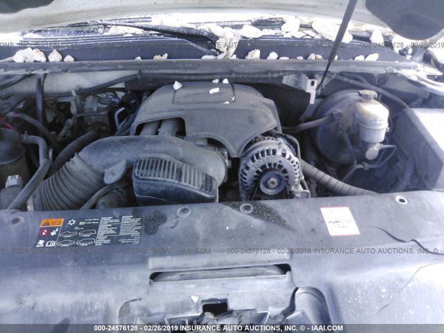 1GYS4HEF6BR324488 - 2011 CADILLAC ESCALADE ESV LUXURY WHITE photo 10