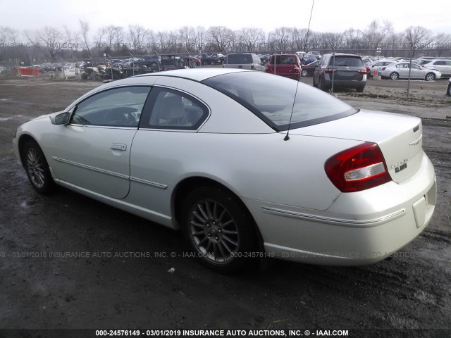 4C3AG52H14E084275 - 2004 CHRYSLER SEBRING LIMITED WHITE photo 3