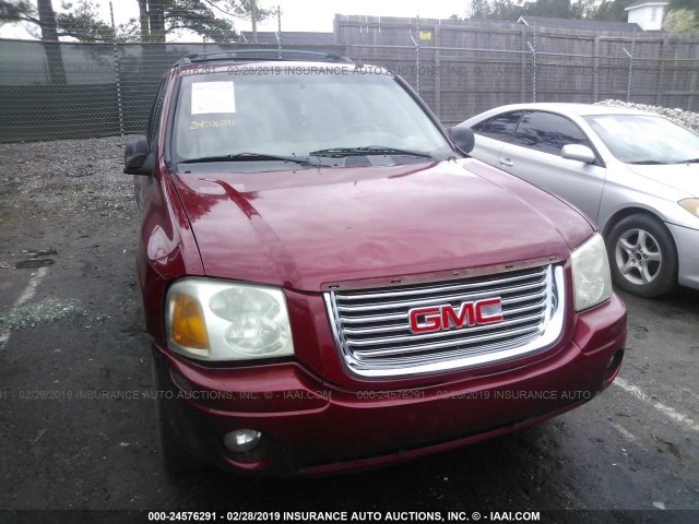 1GKDS13S122322026 - 2002 GMC ENVOY RED photo 6