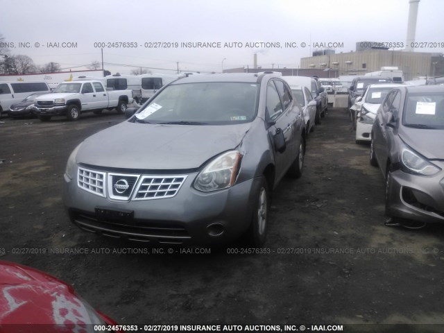 JN8AS5MV4AW109467 - 2010 NISSAN ROGUE S/SL/KROM GRAY photo 2