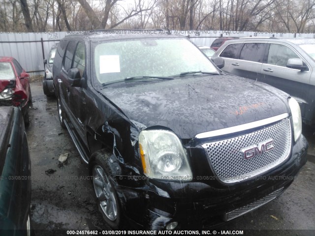 1GKFK66857J219694 - 2007 GMC YUKON XL DENALI BLACK photo 1