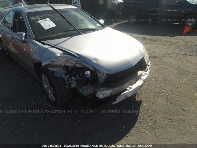 JH4KB16677C004154 - 2007 ACURA RL SILVER photo 1