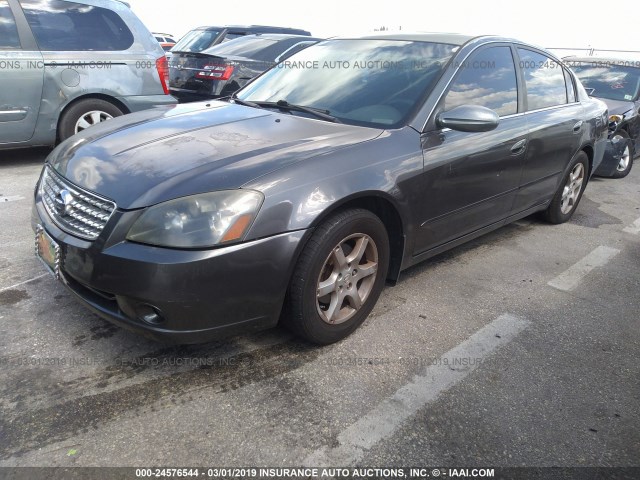 1N4AL11D56N400995 - 2006 NISSAN ALTIMA S/SL GRAY photo 2