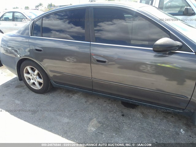 1N4AL11D56N400995 - 2006 NISSAN ALTIMA S/SL GRAY photo 6