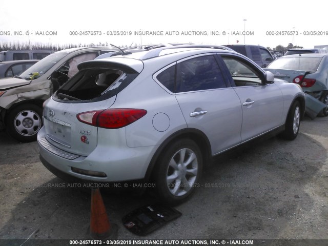 JNKAJ09E89M900861 - 2009 INFINITI EX35 JOURNEY SILVER photo 4