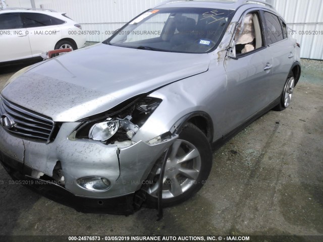 JNKAJ09E89M900861 - 2009 INFINITI EX35 JOURNEY SILVER photo 6