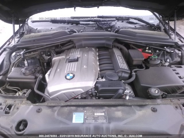 WBANF33596CB86397 - 2006 BMW 525 XI BLACK photo 10