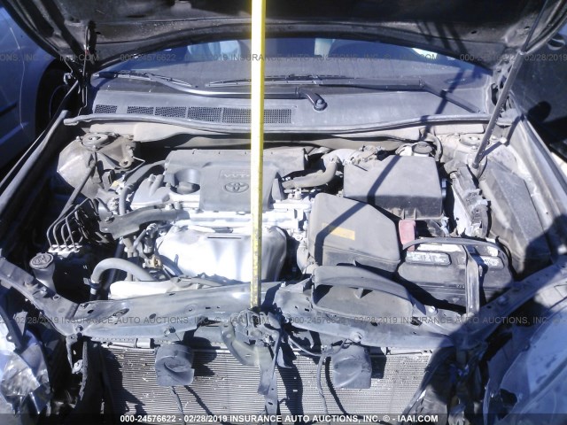 4T1BF1FK3FU925939 - 2015 TOYOTA CAMRY LE/XLE/SE/XSE BLACK photo 10