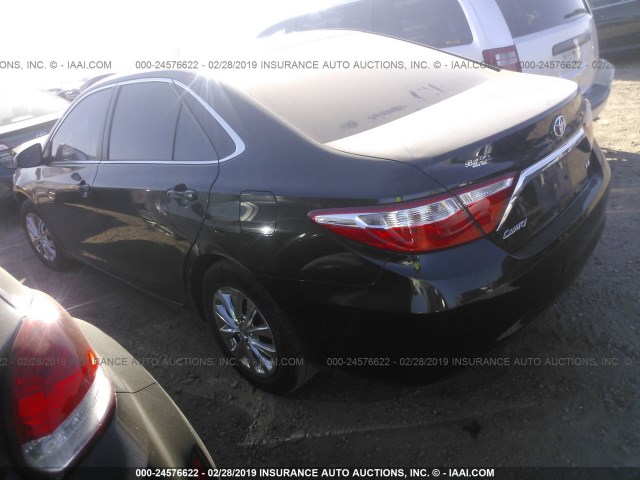 4T1BF1FK3FU925939 - 2015 TOYOTA CAMRY LE/XLE/SE/XSE BLACK photo 3