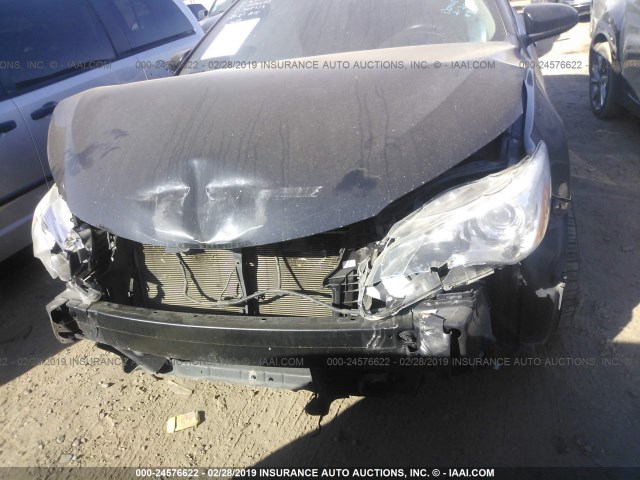 4T1BF1FK3FU925939 - 2015 TOYOTA CAMRY LE/XLE/SE/XSE BLACK photo 6