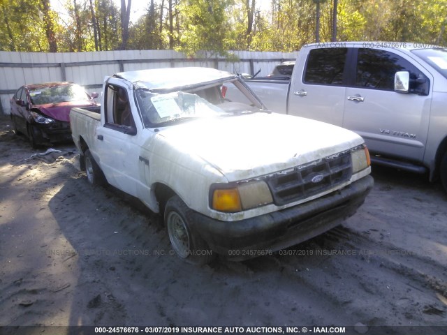 1FTCR10U0SUB31288 - 1995 FORD RANGER WHITE photo 1