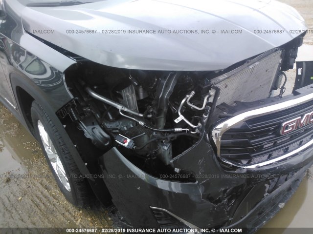 3GKALMEV2JL340752 - 2018 GMC TERRAIN SLE GRAY photo 6