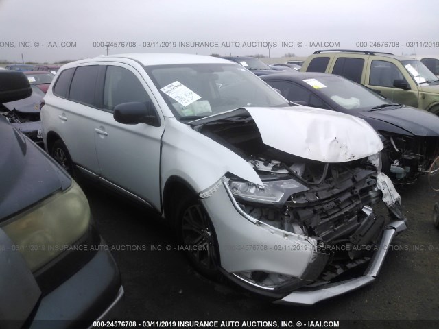 JA4AD2A37JZ045912 - 2018 MITSUBISHI OUTLANDER ES WHITE photo 1