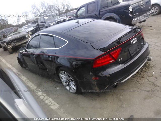 WAU2GBFC3DN077100 - 2013 AUDI A7 PRESTIGE BLACK photo 3