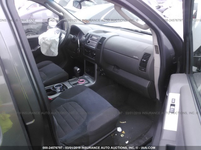 5N1AR18W77C640834 - 2007 NISSAN PATHFINDER LE/SE/XE GRAY photo 5