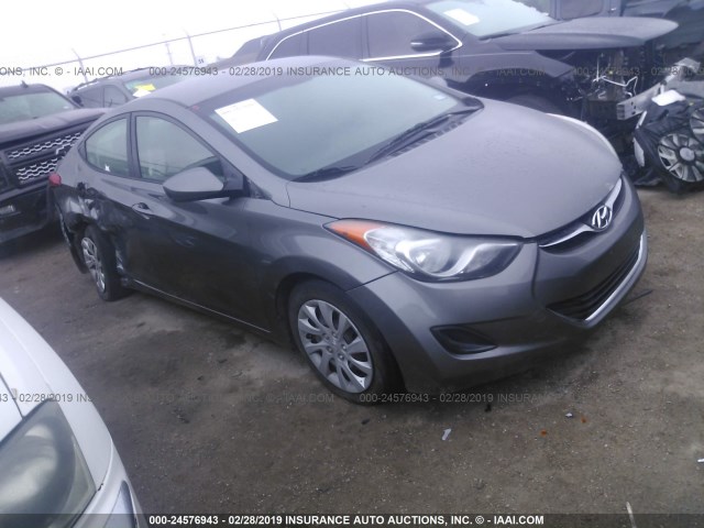 5NPDH4AE9DH184035 - 2013 HYUNDAI ELANTRA GLS/LIMITED GRAY photo 1