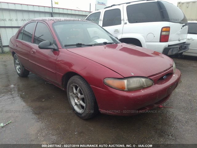 3FAFP13P32R186811 - 2002 FORD ESCORT BURGUNDY photo 1