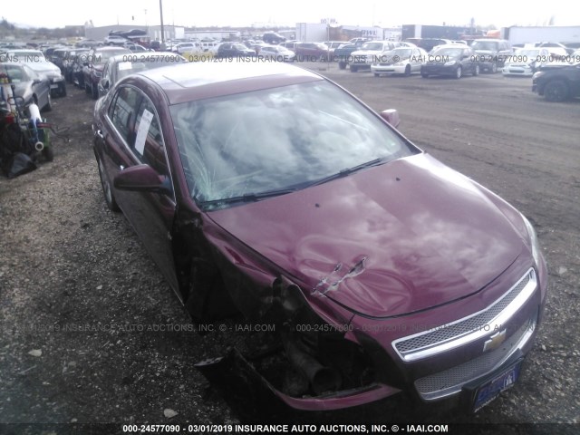 1G1ZK57779F136033 - 2009 CHEVROLET MALIBU LTZ წითელი ფოტო 1