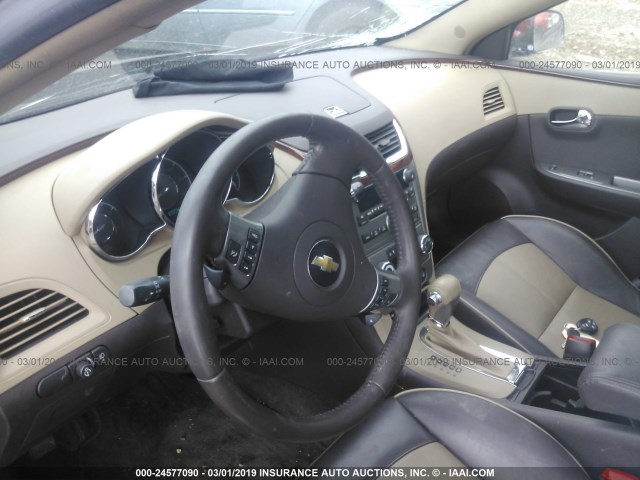 1G1ZK57779F136033 - 2009 CHEVROLET MALIBU LTZ წითელი ფოტო 5