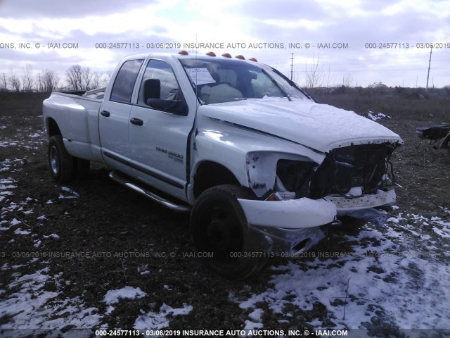 3D7MX48C36G159639 - 2006 DODGE RAM 3500 ST/SLT WHITE photo 1