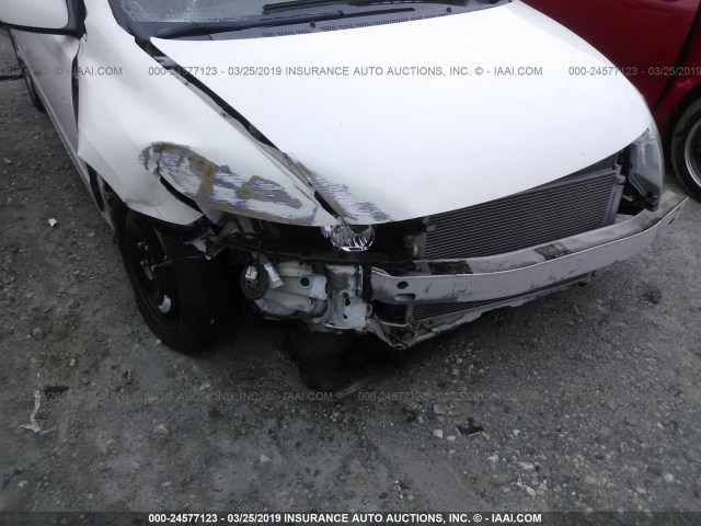 2HGFG12939H508657 - 2009 HONDA CIVIC EXL WHITE photo 6