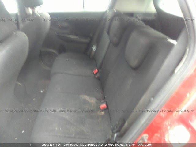 JTKKU10428J002899 - 2008 TOYOTA SCION XD RED photo 8