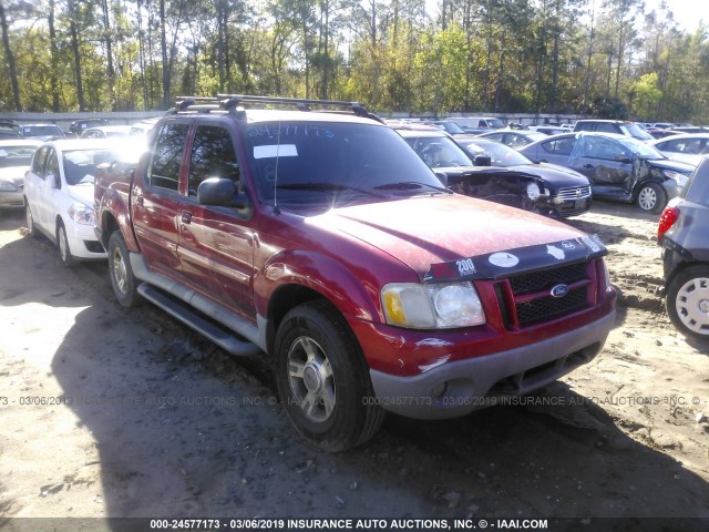 1FMZU77E13UC40818 - 2003 FORD EXPLORER SPORT TR  RED photo 1