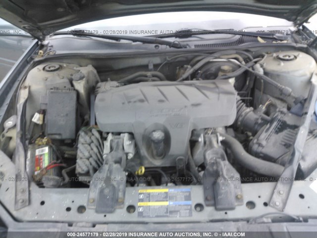 2G2WP552271104585 - 2007 PONTIAC GRAND PRIX BLUE photo 10