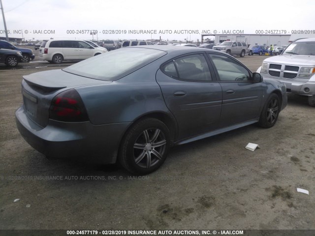 2G2WP552271104585 - 2007 PONTIAC GRAND PRIX BLUE photo 4