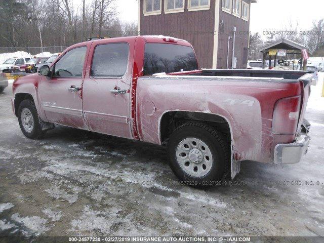 3GCPKREA3BG371084 - 2011 CHEVROLET SILVERADO K1500 LS RED photo 3