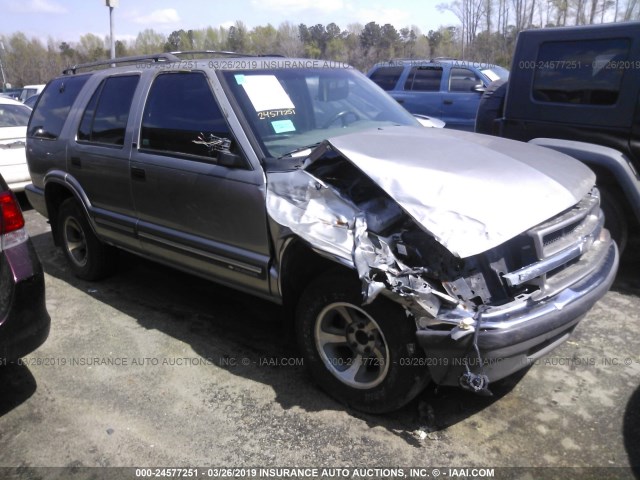 1GNCS13W112119735 - 2001 CHEVROLET BLAZER BEIGE photo 1