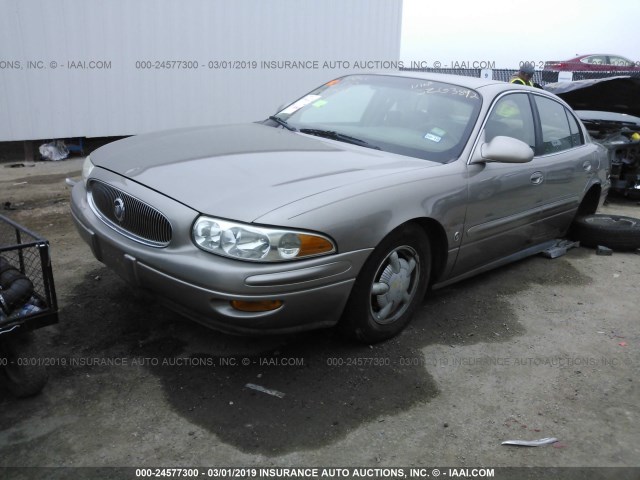 1G4HR54K7YU305688 - 2000 BUICK LESABRE LIMITED TAN photo 2