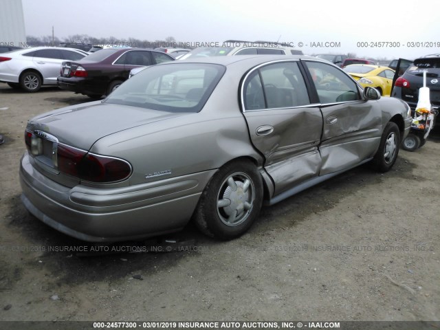 1G4HR54K7YU305688 - 2000 BUICK LESABRE LIMITED TAN photo 4