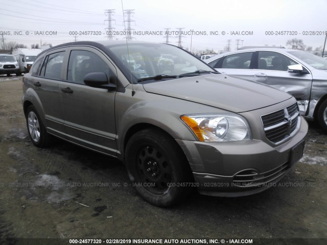 1B3HB48B57D163743 - 2007 DODGE CALIBER SXT GOLD photo 1