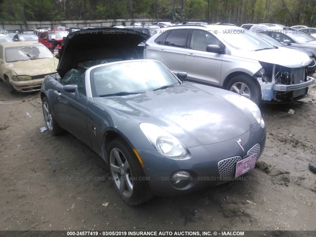 1G2MB35B18Y103680 - 2008 PONTIAC SOLSTICE GRAY photo 1