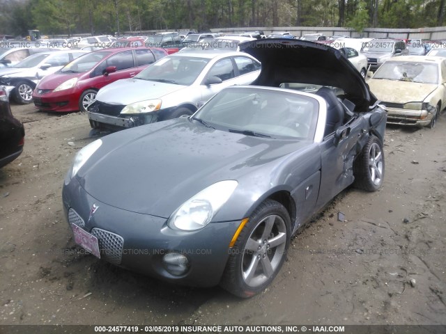 1G2MB35B18Y103680 - 2008 PONTIAC SOLSTICE GRAY photo 2