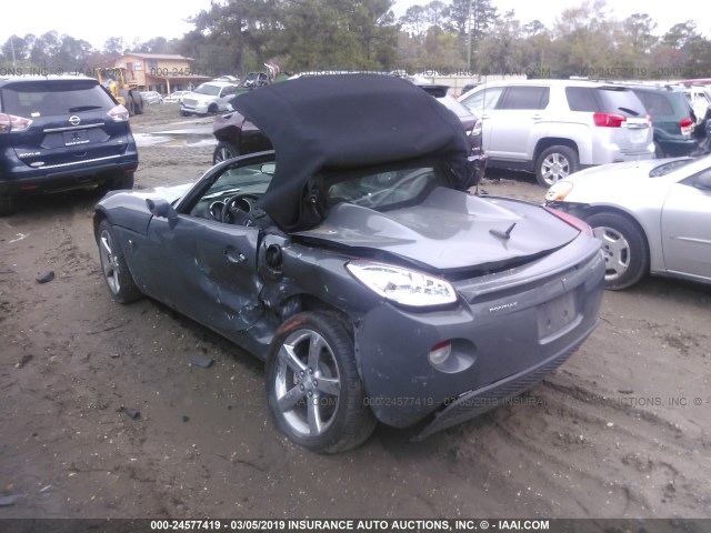 1G2MB35B18Y103680 - 2008 PONTIAC SOLSTICE GRAY photo 3