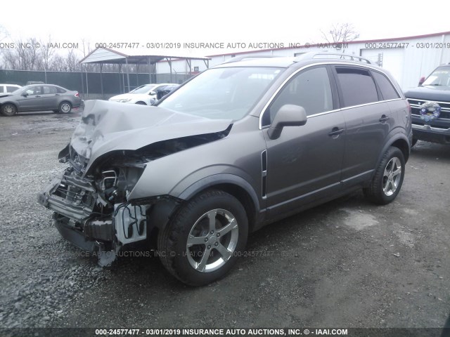 3GNAL2EK1CS555500 - 2012 CHEVROLET CAPTIVA SPORT/LS TAN photo 2