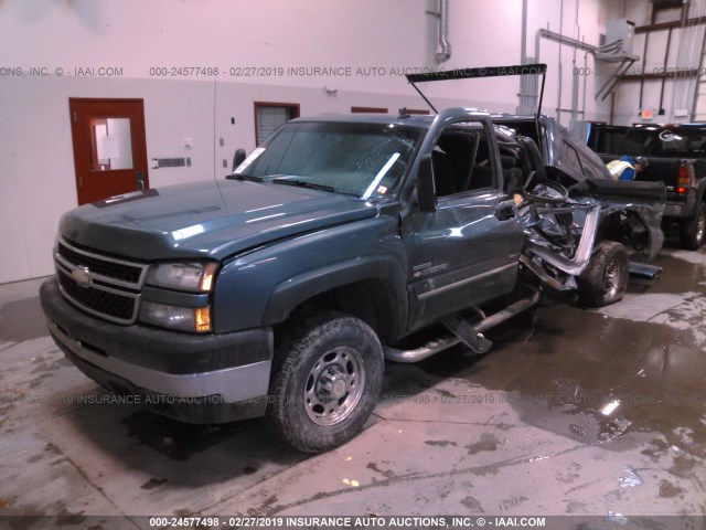 1GCHK23D27F171377 - 2007 CHEVROLET SILVERADO K2500 HEAVY DUTY 灰色 照片 2