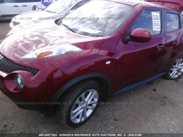 JN8AF5MV2DT223977 - 2013 NISSAN JUKE S/SV/SL GRAY photo 2