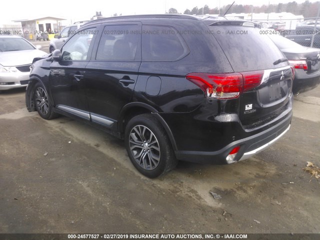 JA4AD3A35GZ036043 - 2016 MITSUBISHI OUTLANDER SE/SEL BLACK photo 3