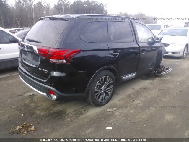 JA4AD3A35GZ036043 - 2016 MITSUBISHI OUTLANDER SE/SEL BLACK photo 4