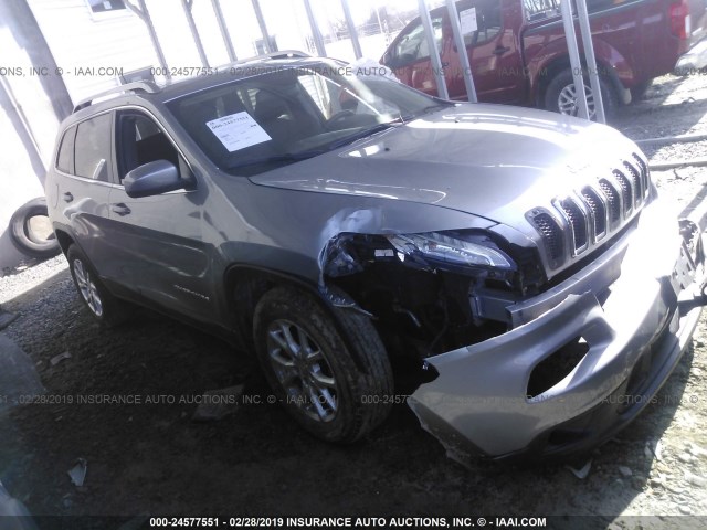 1C4PJMCB7FW675558 - 2015 JEEP CHEROKEE LATITUDE SILVER photo 1